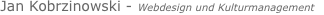 Jan Kobrzinowski - Webdesign und