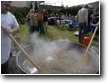 "MATANCES" in SA TARONJA - A Majorcan tradition: sausage-making day.